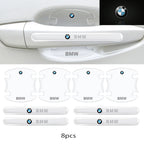 For BMW M M3 M5 X1 X3 X5 X6 E90 E91 E92 E93 M3 E60 Car Door Bowl Handle Protector Stickers Transparent Anti-scratch Film