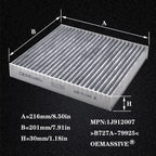 Car Pollen Cabin Air Filter B727A-79925 999M1-VS251 27277-4M425 For Nissan Sentra Primera Teana X-Trail Infiniti FX35 FX45 G35