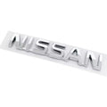 ABS Car Rear Trunk Letters Logo Badge Emblem Sticker For Nissan Qashqai Juke Pulsar Sentra Altima Patrol Micra Rogue Almera