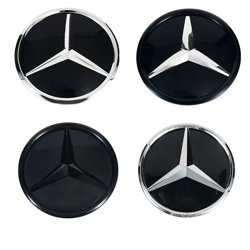 1pcs For Mercedes Benz B/C/E/S W176 W246 W205 W212 W207 W217  W166 X166 X156 X204 Front Grille Emblem Star Badge