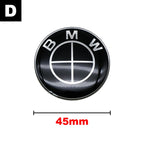 45mm 47mm Steering Wheel Center Emblem Badge Sticker For BMW E39 E46 E60 E87 E90 E92 F10 F20 F30 G20 Interior Decoration