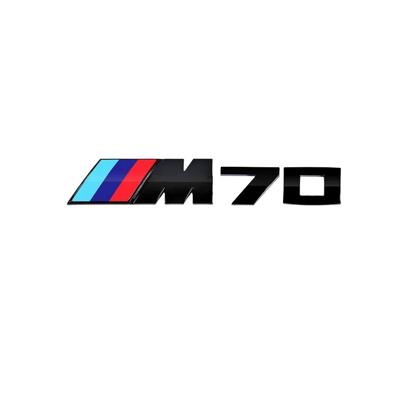 3D ABS Car Styling Rear Trunk Badge Emblem Logo Sticker Decoration Accessory For BMW M M1 M2 M3 M4 M5 M6 X7M X2M X4M X3M X5M X6M