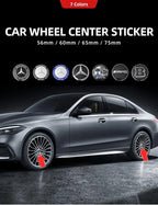 56mm 60mm 65mm 75mm Car Wheel Center Hub Caps Cover Rim Exterior Sticker For Mercedes Benz A B C E Class GLC GLK GLE GLA CLA GLB