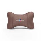 Soft Suede Neck Pillow Comfort Car Headrest Interior Decor Accessories For BMW E90 G80 M3 G30 M5 F82 F83 F20 F21 G42 F95 F96 G06