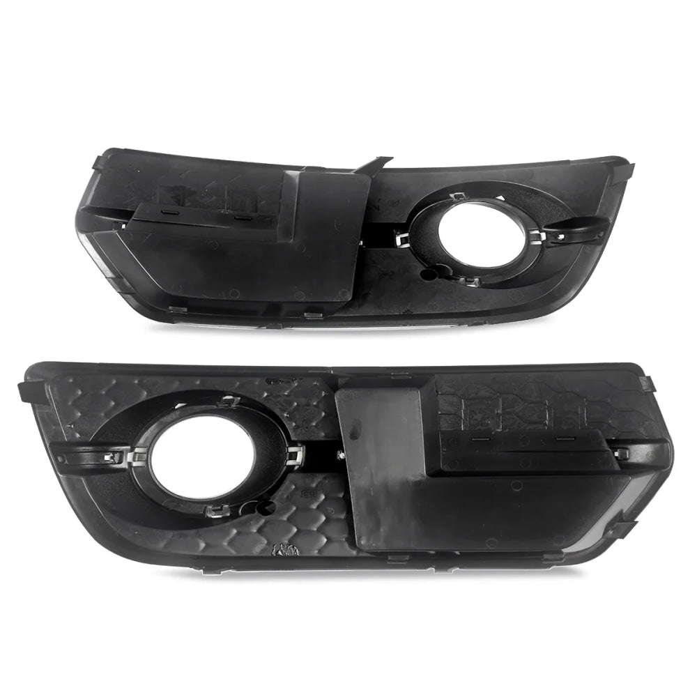 1Pair Black Honeycomb Fog Light Cover Grille for Audi Q5 8R 2009-2012 SQ5 Style