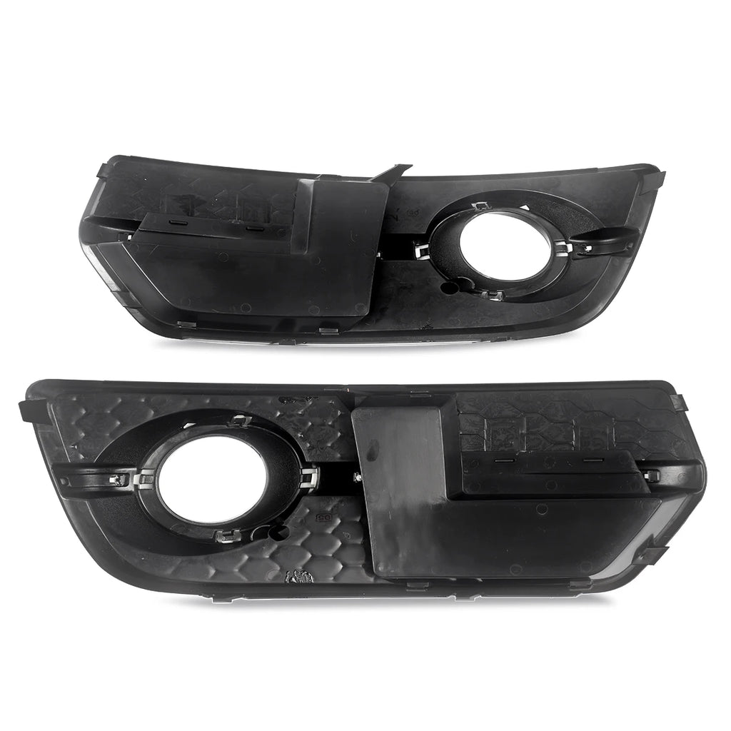 1Pair Black Honeycomb Fog Light Cover Grille for Audi Q5 8R 2009-2012 SQ5 Style