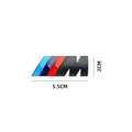 3D Metal Car Rear Trunk Emblem For BMW M Power E39 E46 E30 E36 G20 E87 E60 E90 Tail Letter Sticker Decoration