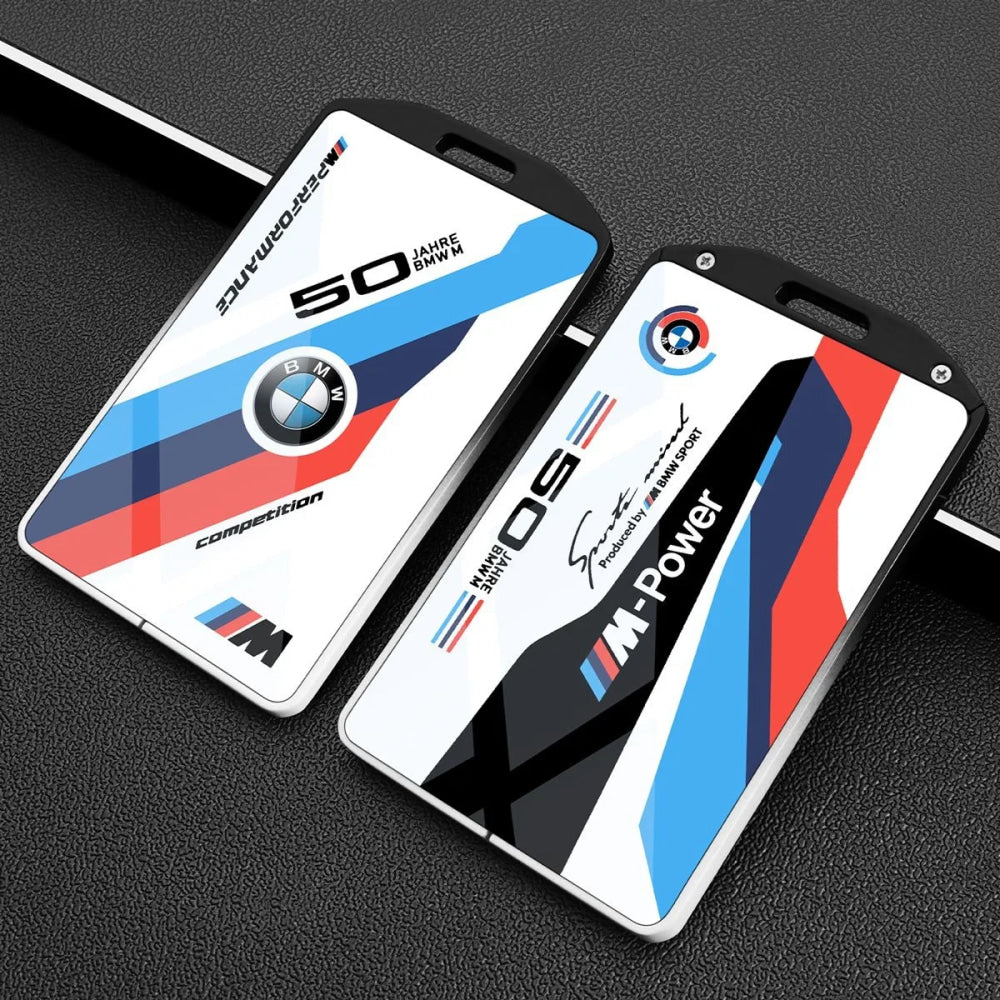 Car Keychain For BMW Card Key Protection Cover New X1/7 Series 5 4 3 Series X5 Shell X7 Buckle 535li Advanced NFC Five Series