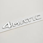 3D ABS Car Logo 4 Matic GLK220 GLK300 GLK350 Emblem Letters Sticker Rear Trunk Badge for GLK W204 X204 GLK220 GLK300 GLK350