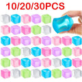 Square Ice Stress Ball Fidget Toys Stress Relief ADHD Autism Sensory Toys Soft Squishy Toys Party Favors Gifts for Kids Adults