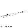 3D Trd Pro Bro Badge Emblem Car Stickers For Toyota Tundra Car Label Rear Trunk Decal Auto rear tail logo body sticker