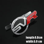Car Front Grille Emblem Sticker Auto Accessories For Landrover SVR Vogue Velar Evoque Discovery Range Rover  L551 P250 P300 L405