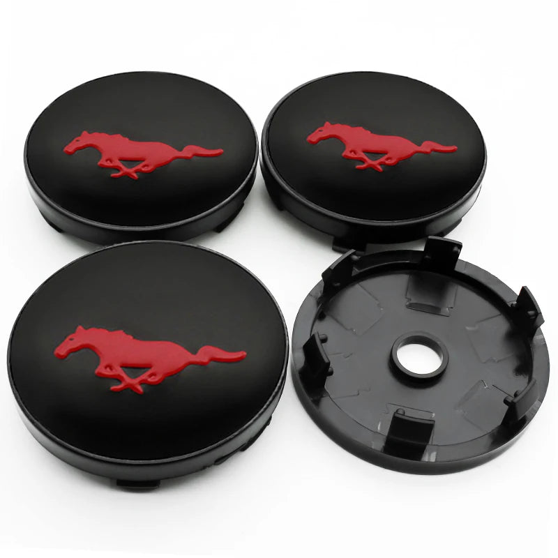 4Pcs 56mm 60mm 54mm Car Wheel Center Hub Cap Rim Cover Stickers For Ford Focus Mondeo Edge Ecosport Ranger Fiesta Fusion Kuga