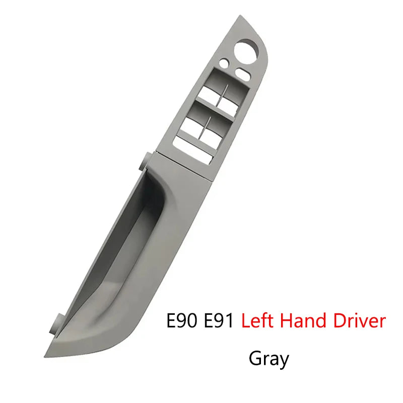 LHD RHD 3 Series E90 E91 E92 Main Driver Interior Door Cover Panel Pull Handle For BMW  E91 E92  316 318 320 325 328i