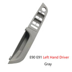 LHD RHD 3 Series E90 E91 E92 Main Driver Interior Door Cover Panel Pull Handle For BMW  E91 E92  316 318 320 325 328i