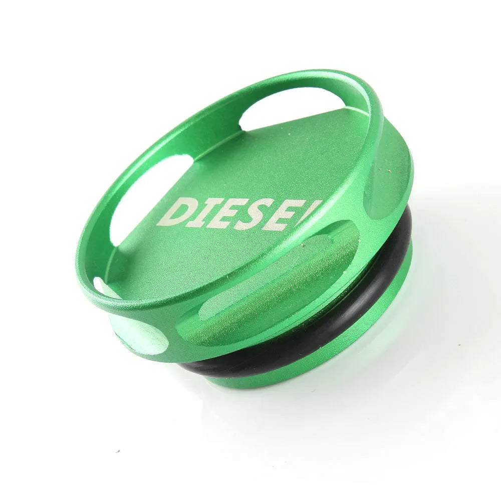 Car Modified Fuel Tank Cap Is Suitable Aluminum Alloy For Dodge Ram Diesel 2013-2018 Diesel Cap And OC-1040-GR