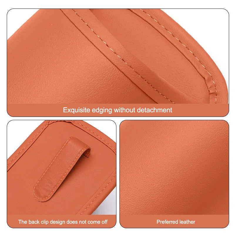For Toyota Car Door Water Cup Holder Back Seat Drink Rack Leather Storage  Corolla Yaris Prius Camry Auris Avensis car sticker
