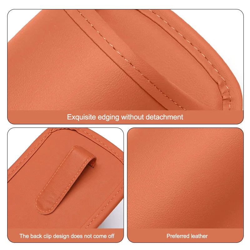 For Toyota Car Door Water Cup Holder Back Seat Drink Rack Leather Storage  Corolla Yaris Prius Camry Auris Avensis car sticker