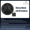 Front Grill Star Emblem  Logo Badge For Mercedes BenzX253 GLE GLC GLS W166 C292 X166 2016-2019