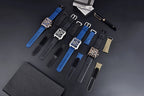 2026 New Pagani Design PD1725 Men Square Quartz Watch Chronograph 42MM Sapphire Glass Waterproof Racing Sports Silicone reloj