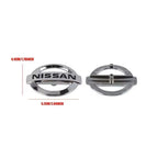 Car Steering Wheel Emblem Decals Badge For Nissan Qashqai Juke Pulsar Sentra Altima Patrol Micra Rogue Almera Versa Pathfinder