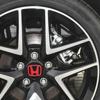 4pcs65mm 68mm For H Honda Mugen Pilot TypeR TypeS Insight CarStyling Wheel Center Hub Caps Cover Replacement Accessoriesstickers