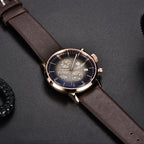 Pagani Design Fashion Luxury Men's Quartz Chronograph Watch Japan VK67 Movement Leather Strap Large Calendar PD-2720K reloj