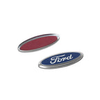 Car Styling Steering Wheel Center Cover Sticker Badge Decor Auto Accessories For Ford Focus Mk4 Kuga Fiesta Mk7 Explorer Mustang