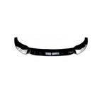 3Pcs Front Bumper Spoiler Lip For BMW X3 X4 G01 G02 Pre Facelift M Pack 2018--2021 Gloss Black/Carbon Look Lower Splitter Blade