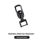 Car Metal Keychain Emblem Keyring Pendant Auto Accessories For BMW E90 G80 M3 G30 M5 F82 F83 F20 F21 G42 F95 F96 G06 G07 M2 M4