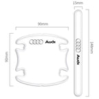 For Audi A4 B5 B6 A3 8P 8V 8L A5 A6 C6 C5 A1 A7 A8 Q2 Q3 TT Car Door Edge Anti Scratch Collision Protection Strip Stickers
