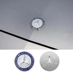 57mm Front Hood Emblem Cover Decor Refit Accessories Key Ring For Mercedes Benz W209 W210 W211 W212 W176 W203 W204 W205