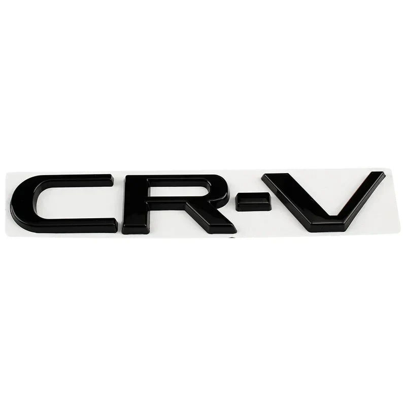 15.4cm Metal 3D Car Stickers Side Fender Badge Styling for Honda CRV Logo 2023 2024 Rear Trunk Emblem Decal Exterior Accessories