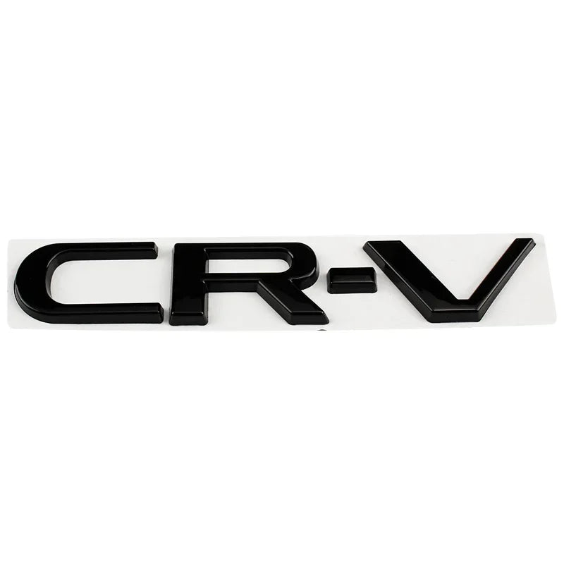 15.4cm Metal 3D Car Stickers Side Fender Badge Styling for Honda CRV Logo 2023 2024 Rear Trunk Emblem Decal Exterior Accessories