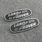 3D Metal Car Front Grille Emblem for Land Rover SOLIHULL ENGLAND Logo Sticker Defender 2015 Auto Badge Decoration Accessories