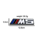 3D Aluminum Car Badge Emblem Sticker For BMW M Power M3 M5 G30 F30 F31 E36 E87 E60 E46 E91 X1 X3 X5 E53 Auto-Styling Accessories