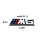 3D Aluminum Car Badge Emblem Sticker For BMW M Power M3 M5 G30 F30 F31 E36 E87 E60 E46 E91 X1 X3 X5 E53 Auto-Styling Accessories