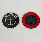 For BMW F20 F22 F23 F30 F80 F31 F34 F32 F82 F33 F10 F11 E81 E87 E63 E64 1Pcs 2 Holes 3 Holes Hood Emblem Trunk Badge Accessories
