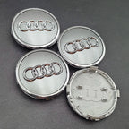 4pcs 60mm 61mm 68mm  Audi Hub Caps Car Wheel Center Caps  For Audi A1 A2 A3 A4 A5 A6 A7 A8 S3 S6 Q3 Q5 Q7 Accessories