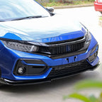 For Honda Civic 10th Gen 2016-2021 Front Grille Racing Grill Net Car Grid Splitter Upper Bumper Hood Mesh Grills