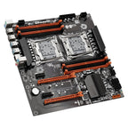 Placa base para juegos SOYO X99 de CPU Dual DDR4 M.2 NVME USB3.0 E-ATX LGA2011-3 compatible con componentes de ordenador de servidor de CPU Xeon E5 2680 V4