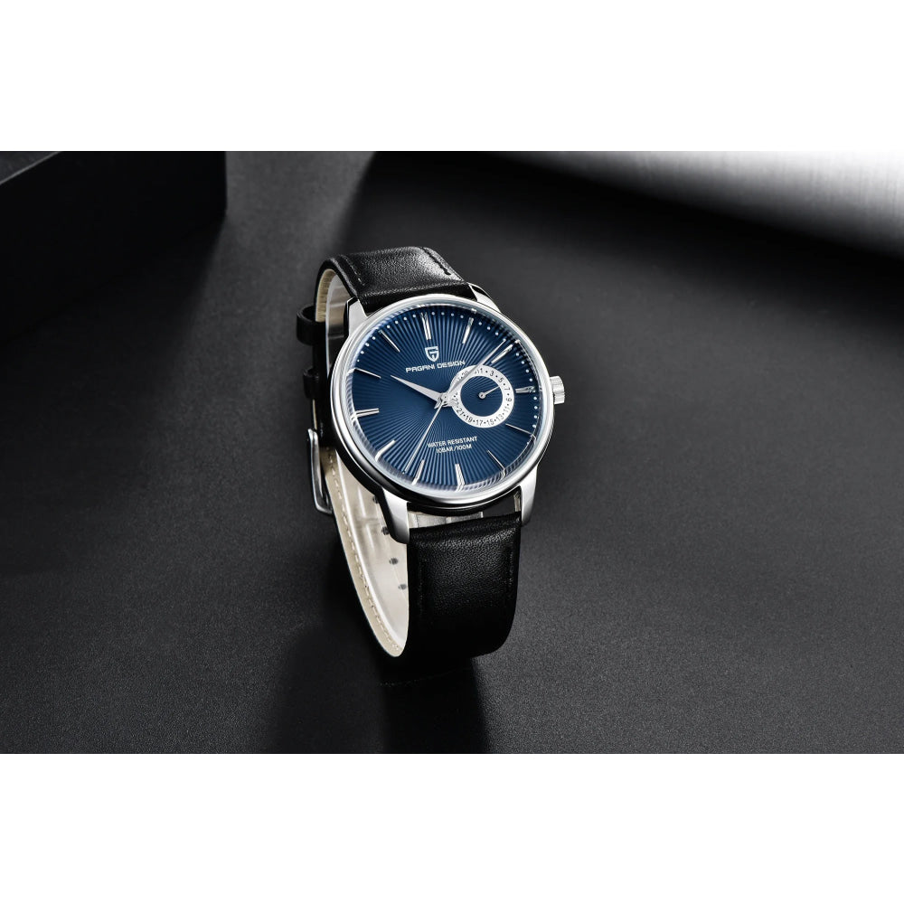 2026 Pagani Design Reloj Hombre PD1654 Quartz Watch Men 100M Water Resistant Leather Strap  Fashion Business Wristwatch reloj