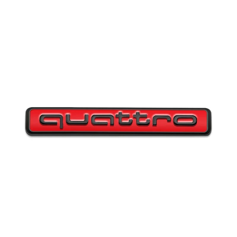 NEW Audi Sline Metal Logo Car Sticker Aluminum Emblem For Audi S Line Quattro A1 A3 A4 A5 A6 A7 A8 Q2 Q3 Q5 Q6 Q7 Q8 Accessories