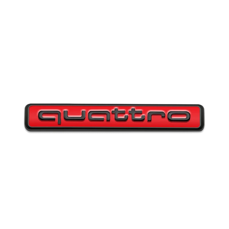 NEW Audi Sline Metal Logo Car Sticker Aluminum Emblem For Audi S Line Quattro A1 A3 A4 A5 A6 A7 A8 Q2 Q3 Q5 Q6 Q7 Q8 Accessories