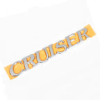 For Toyota Land Cruiser 200 Prado 120 150 Car Logo Displacement V8/TX/TXL/5.7/V6/Black Letter Sticker Car Decoration Accessories