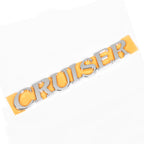 For Toyota Land Cruiser 200 Prado 120 150 Car Logo Displacement V8/TX/TXL/5.7/V6/Black Letter Sticker Car Decoration Accessories