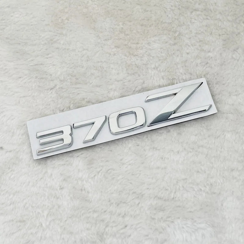 Car Rear Trunk Emblem Badge Sticker Decals for Nissan Z Logo 350Z 370Z Fairlady Z3 Z34 Almera Sylphy Altima Sentra