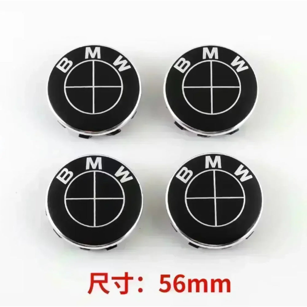 4Pc 56mm 68mm BMW Emblem For b-BMW Wheel Hub Caps For BMW 3 Series 5 Series E60 E90 F10 F30 E46 E39 X5 E53 E70 E38 Z4