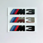 Suitable For BMW Group M3 Emblem Standard Trunk Tail Standard ABS Logo Sticker For BMW E30 E46 E36 E90/E92/E93 F80 GTS CRT CSL