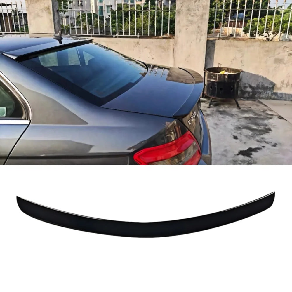 Rear Trunk Spoiler Wing Racing Boot Lip Tail Air For Mercedes Benz C class 4 Door W204 C63 2007-14 C180 C200 C220 C260 C300